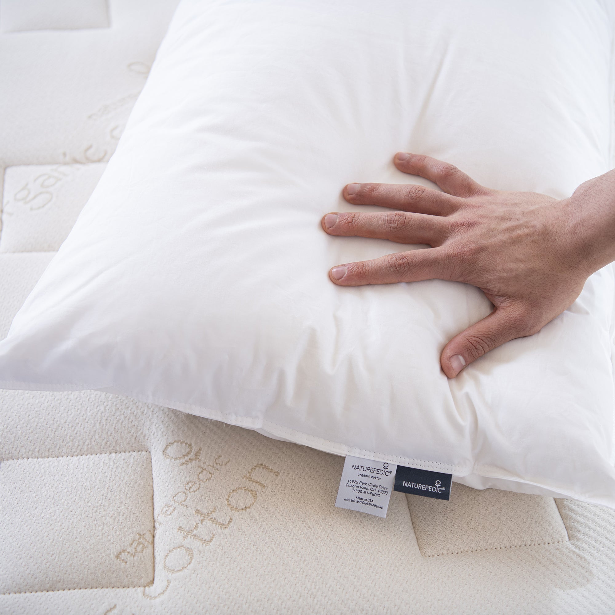 Naturepedic Organic Down Pillow