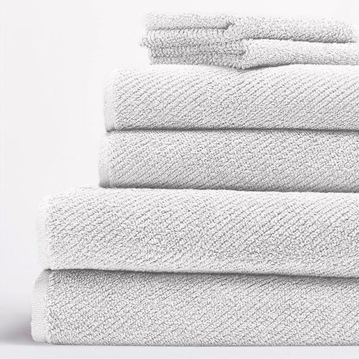 Coyuchi Air Weight Organic 6 Piece Towel Set - The Organic Bedroom